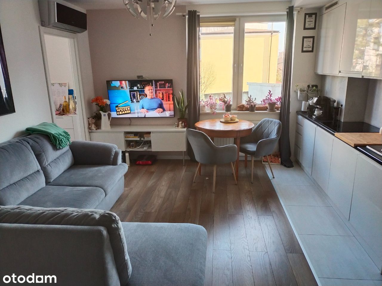 3 sypialnie, salon, balkon, klima, 4 min do SKM