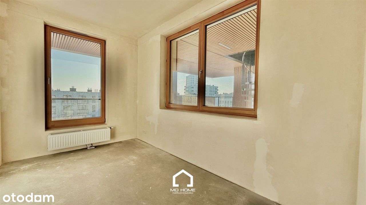 ⭐️Duży taras na dachu /Widok na panoramę Warszawy⭐-13