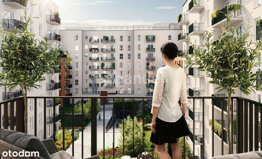 Nowe 4 pokoje / Nowoczesna inwestycja/Balkon - Pełny obrazek: 5/6