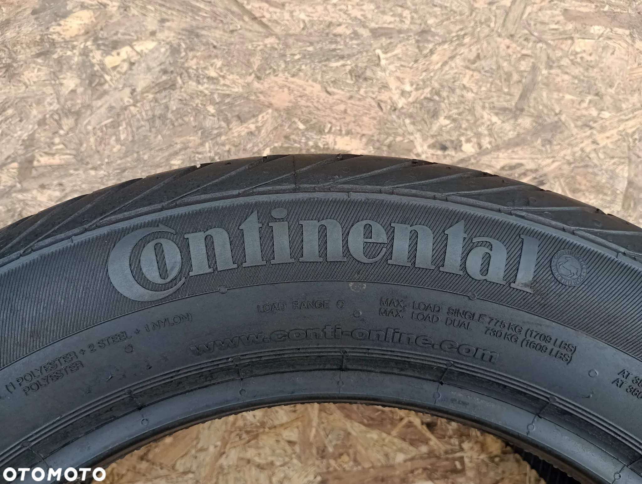 OPONA LETNIA WZMACNIANA 1x 195/60 R16C 99/97H CONTINENTAL VANCOCONTACT 2 - 6