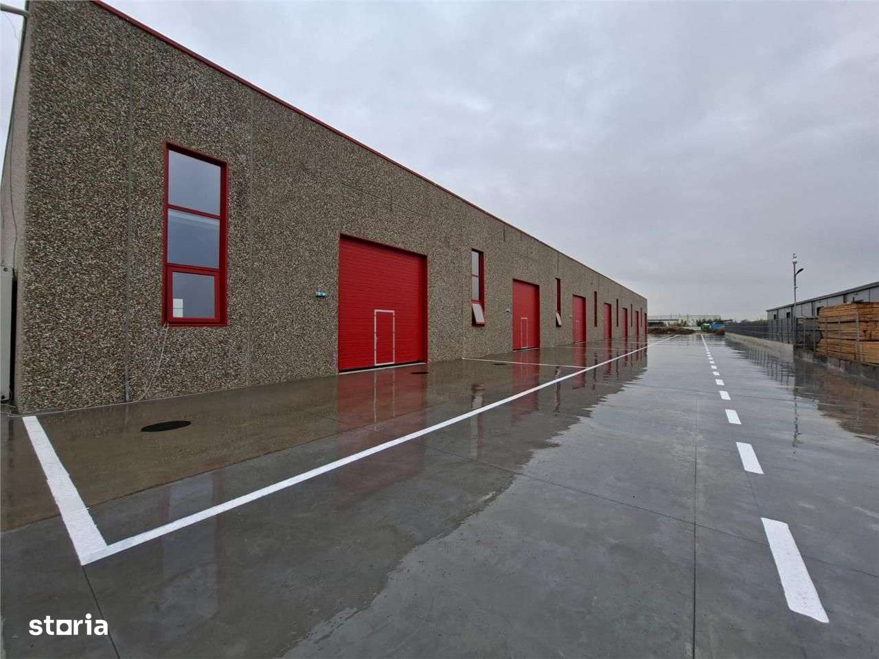 Hala 900 mp din beton, constructie 2025, avans + credit ! - Imagine principală: 2/20