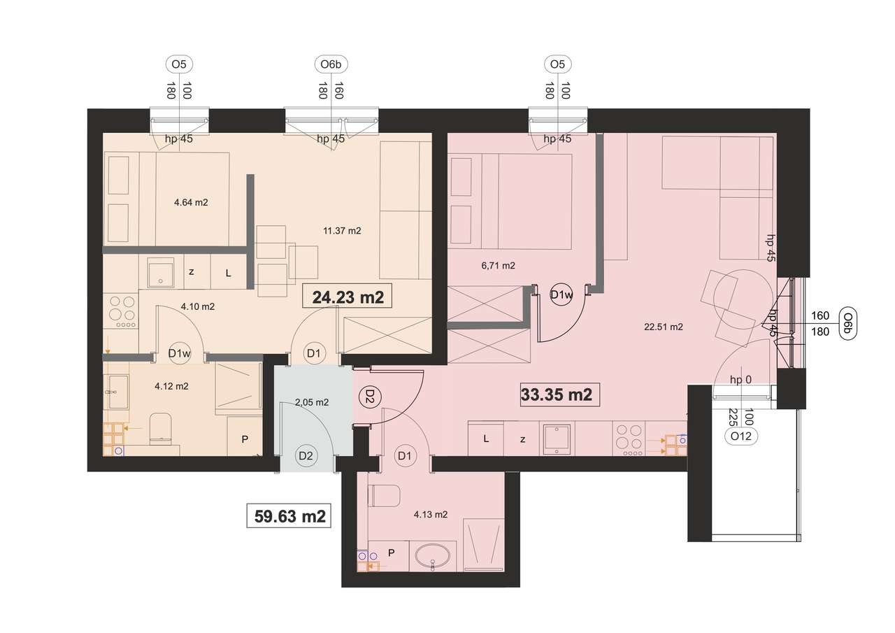 Soho 2 - PREMIUM -sauna, siłowania, taras na dachu. - Pełny obrazek: 5/12