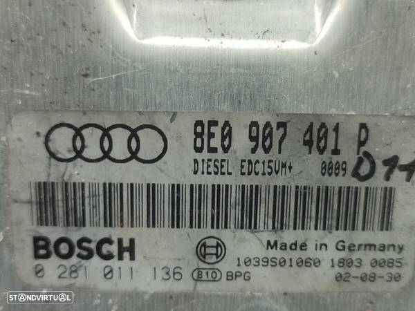 Centralina Do Motor Audi A6 Avant (4B5, C5) - 5