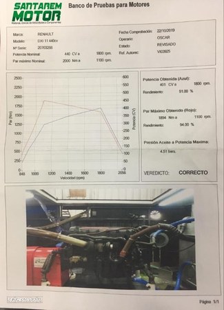 Motor Renault	Kerax 440CV DXI11 117082 A1 L Ref: EC01 - 3