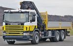 Scania 114 G 380 * SKRZYNIA 6,10 m * HIAB 400 E-6 * 6x4 - 4