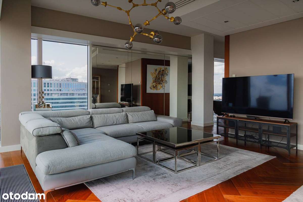 Apartament Złota 44 na wysokiem piętrze z widokiem na zachód - Pełny obrazek: 4/20