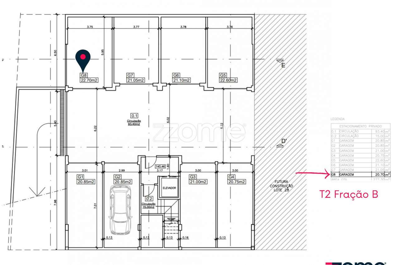 Apartamento T2 | Construção | Rés do Chão | Terraço | Garagem-15