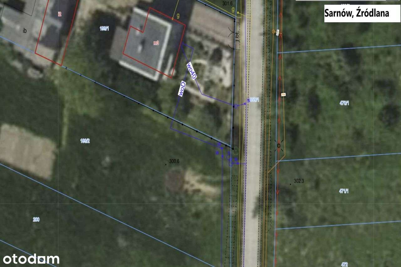 Działka rolno-budowlana z potencjałem w SARNOWIE ul. Źródlana, Psary-4