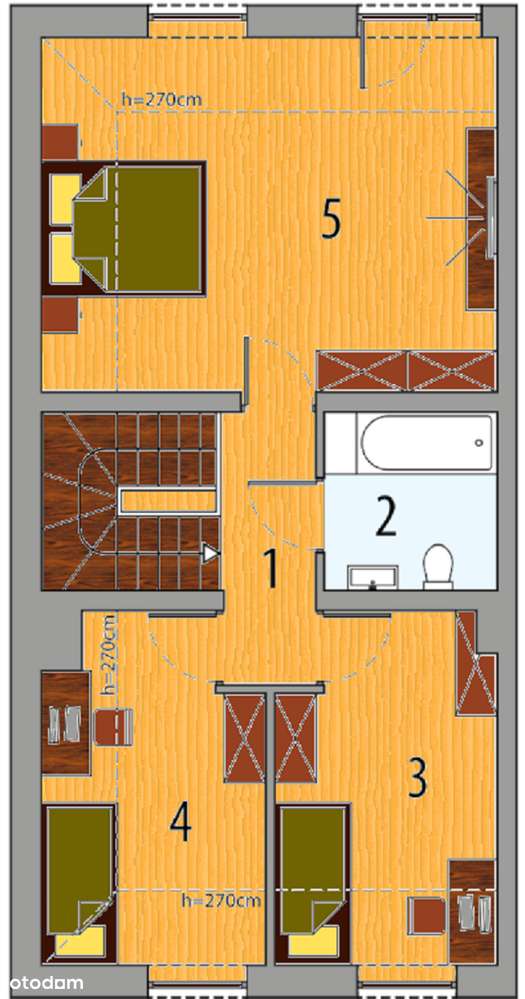 Przestronny dom z dużymi pokojami i ogromnymi oknami w świetnej cenie! - Pełny obrazek: 4/14