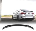 AILERON PARA MERCEDES CLASSE A V177 19- LOOK AMG 35 PRETO BRILHO - 1