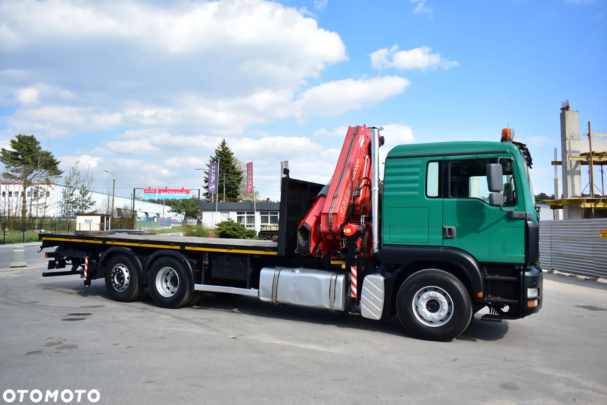 MAN TGA 26.360 6x2 Fassi F420A XP HDS Żuraw Cran Kran - 8