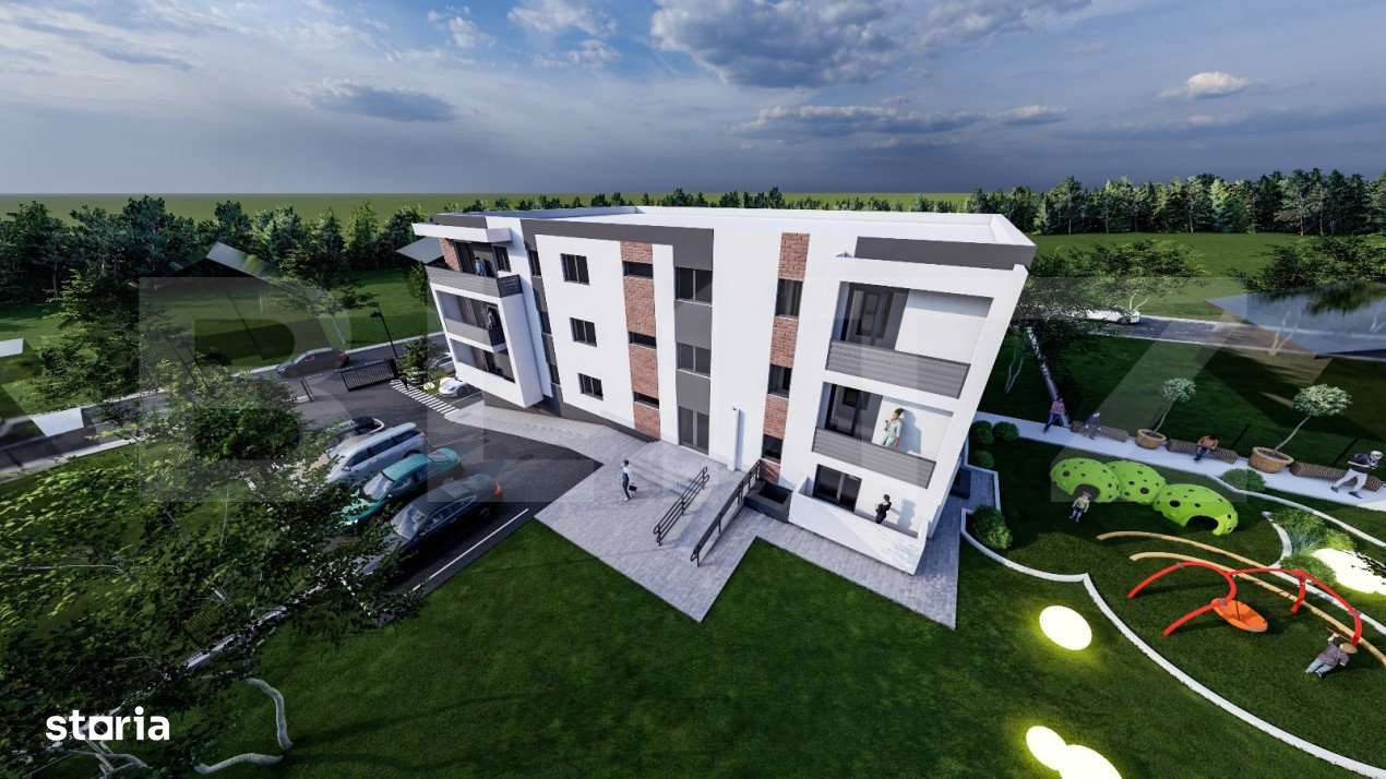 Apartament de vanzare, cu 2 camere, 56 mp cu balcon, zona Iasi-Lidl Bu - Imagine principală: 5/9