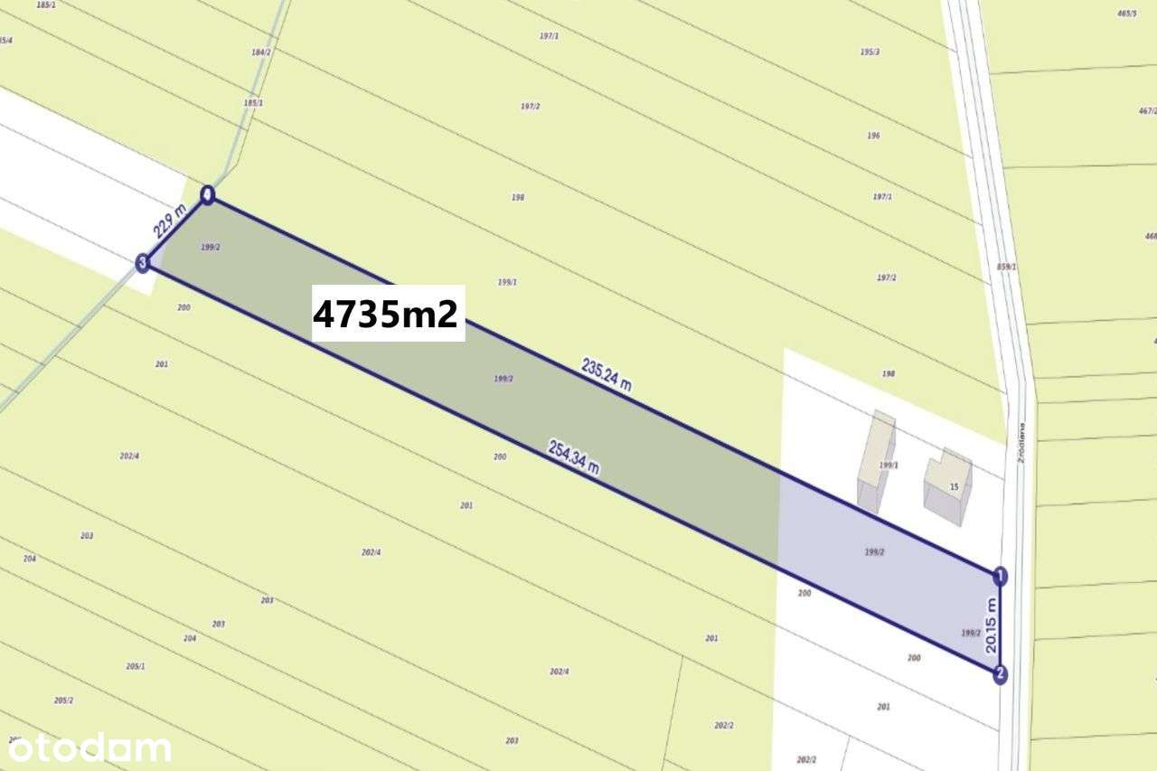 Działka rolno-budowlana z potencjałem w SARNOWIE ul. Źródlana, Psary-5