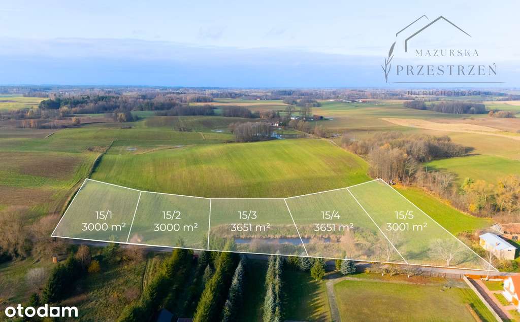 Działki z widokiem na jezioro - blisko Ełku-2