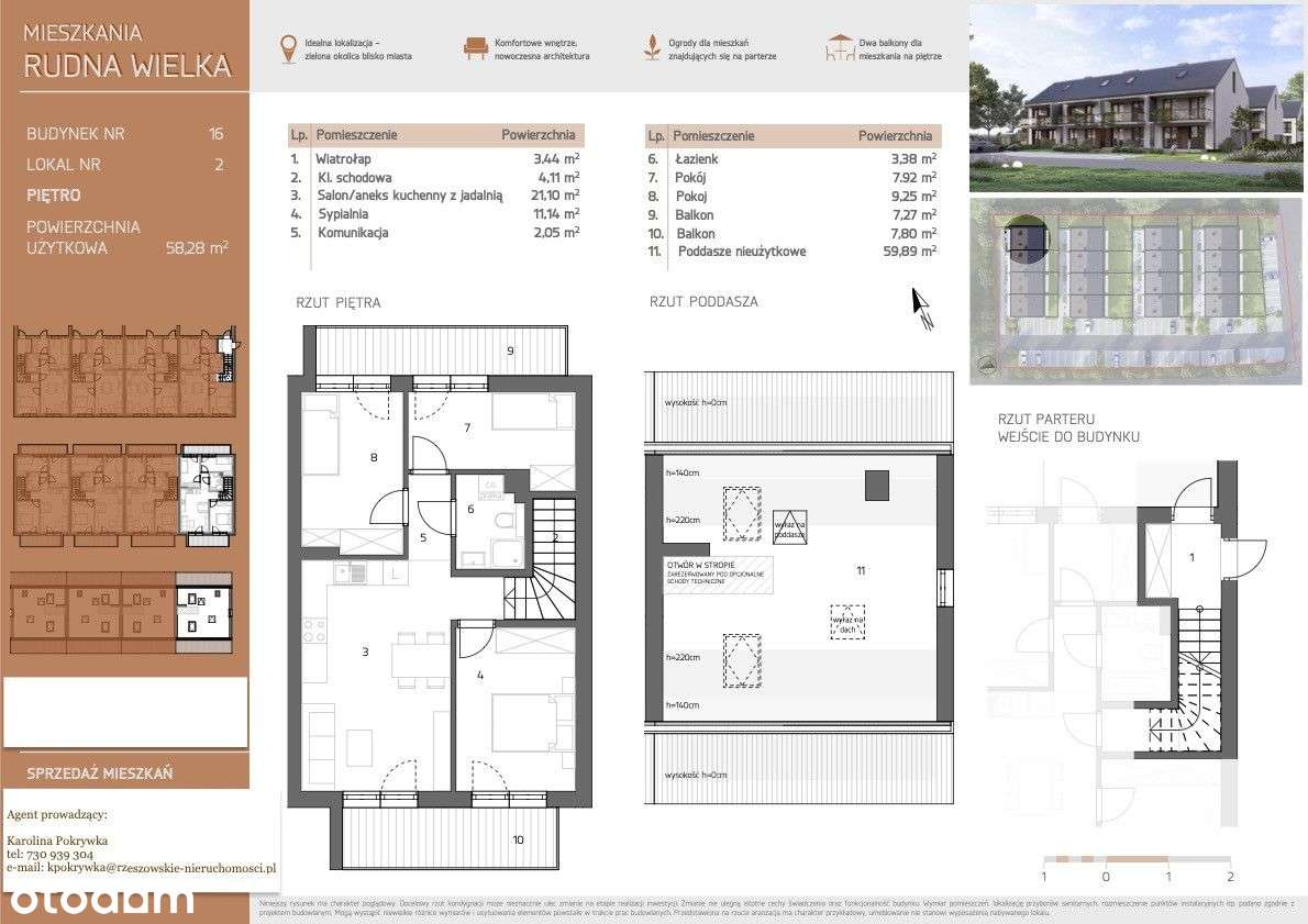 4 Pokoje+ogród+rolety Zewnętrzne+parking - Pełny obrazek: 4/8