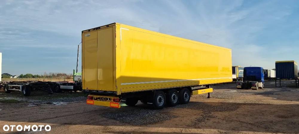 Krone 35.500zł netto NACZEPA IZOTERMA POCZTOWA 13.60x2.75 2011rok  St. BDB MOŻLIWOŚĆ TRANSPORTU - 2