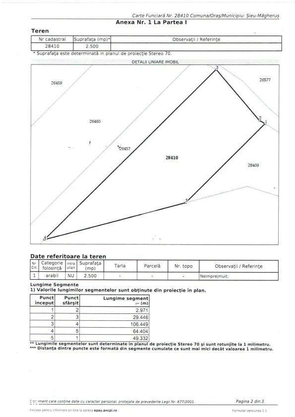 Teren Intravilan - Viisoara - Imagine principală: 5/14