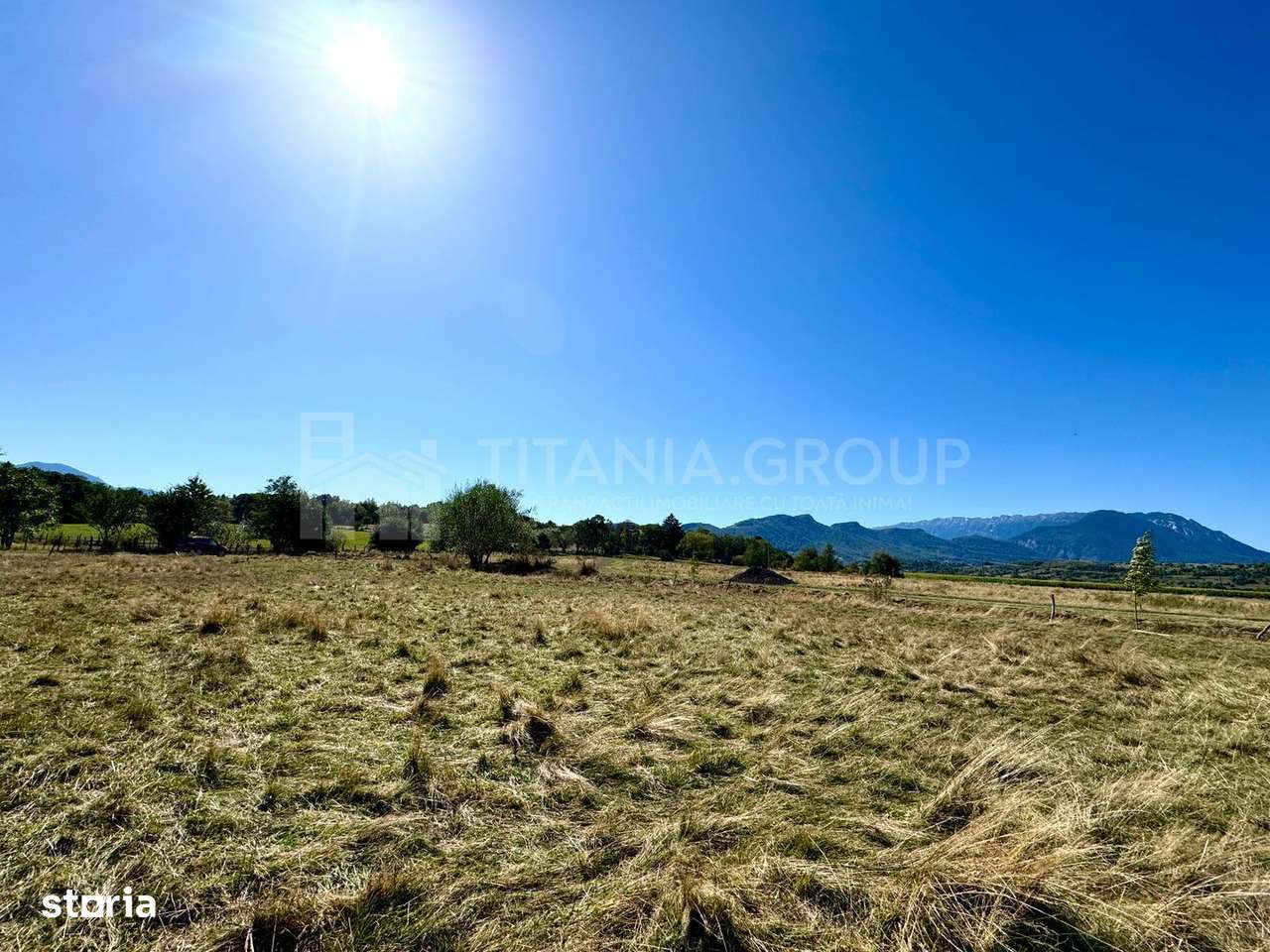 Teren intravilan parcelabil, priveliște spre munți, Sohodol, Bran-13