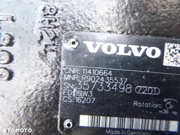 volvo l70e l70f l50 pompa hydrauliczna rexroth 3573398 - 2