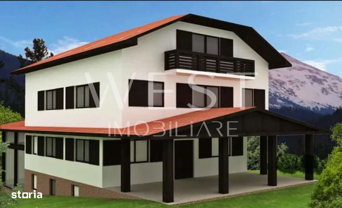 Casa 400mp Somesul Cald langa LAC | Teren 1300mp | cu proiect! - Imagine principală: 2/5