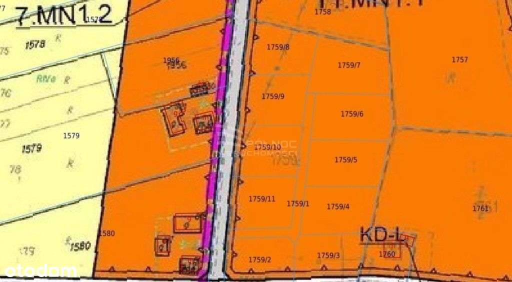Krzeczów Ul Dębowa- działki budowlane - Pełny obrazek: 5/6