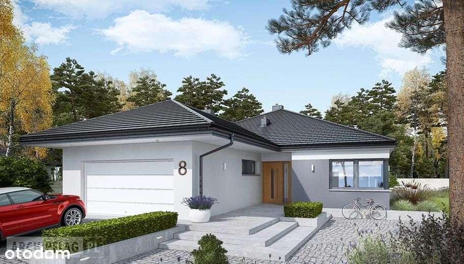Nowoczesny dom w spokojnych Dawidach Bankowych - Pełny obrazek: 4/6