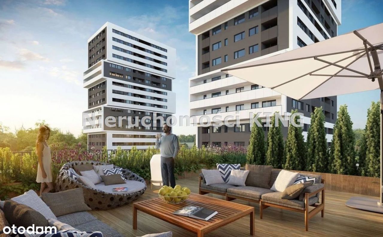 Lokal 27,25 m2 + Taras 27,73 m2 w Aura Towers