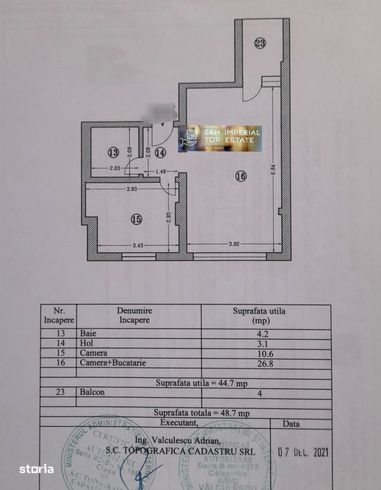Apartament 2 camere Mamaia Nord Vedere la Mare la 150 m de plaja-5
