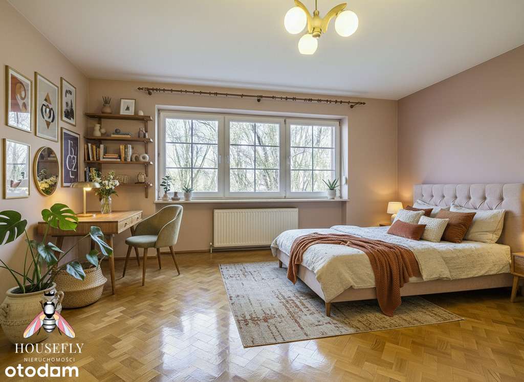 Segment z charakterem, 4 sypialnie, balkon, taras,-14