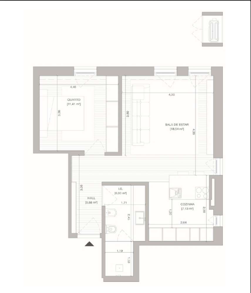 T1 Prelada c Garagem | T1 Carvalhido | T1 Monte Burgos Ramalde-17