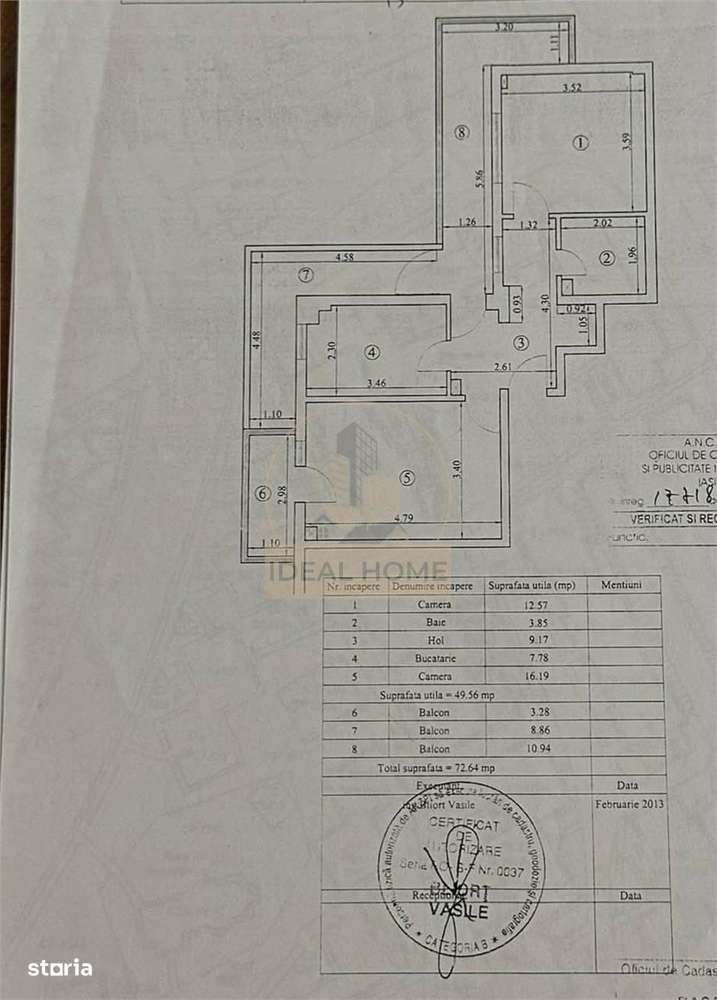 Apartament cu 2 camere decomandat - etajul 1 - Targu Cucu-8