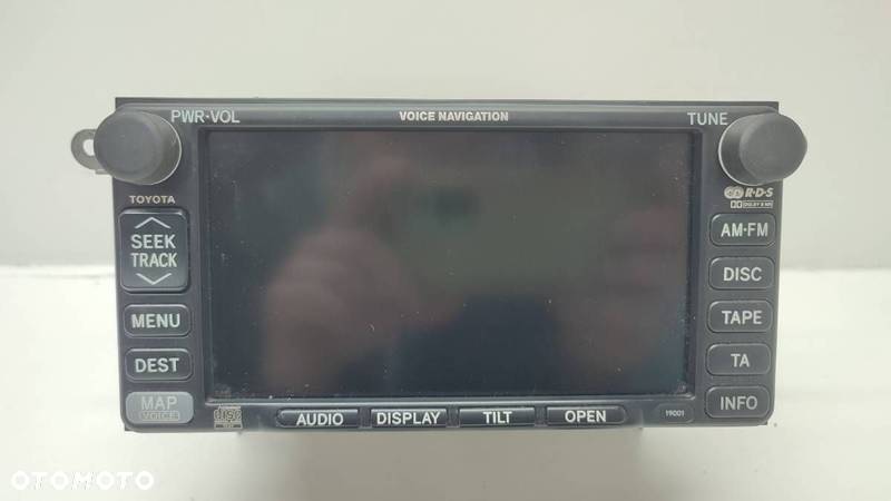 RADIO NAWIGACJA 86120-33420 COROLLA VERSO 2002 EU - 2