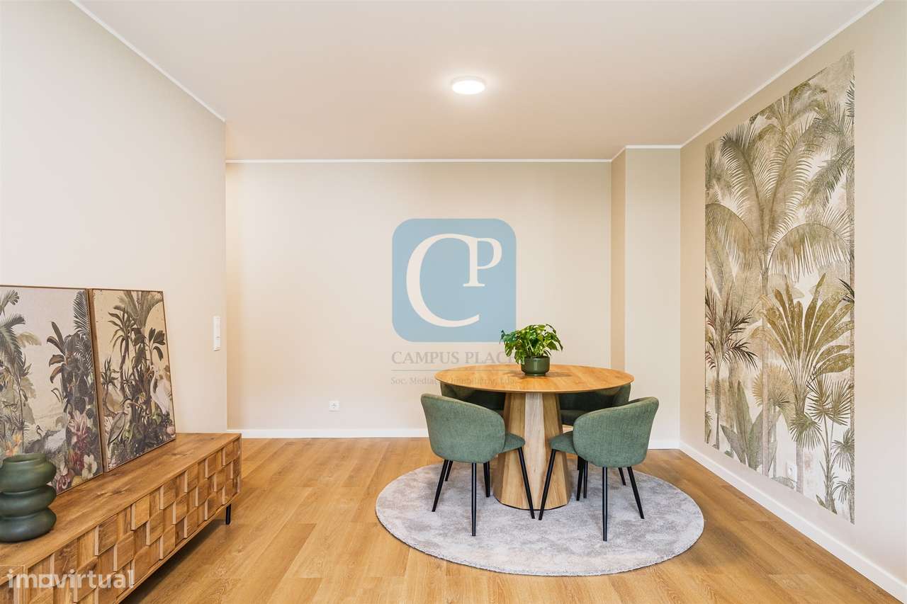 Apartamento T2 mobilado em condomínio fechado, Ramalde, Porto-11