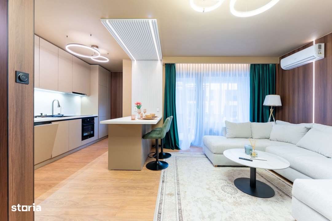 Apartament 2 camere semidecomandat „Intre Lacuri Residence” 5 min - Imagine principală: 4/13