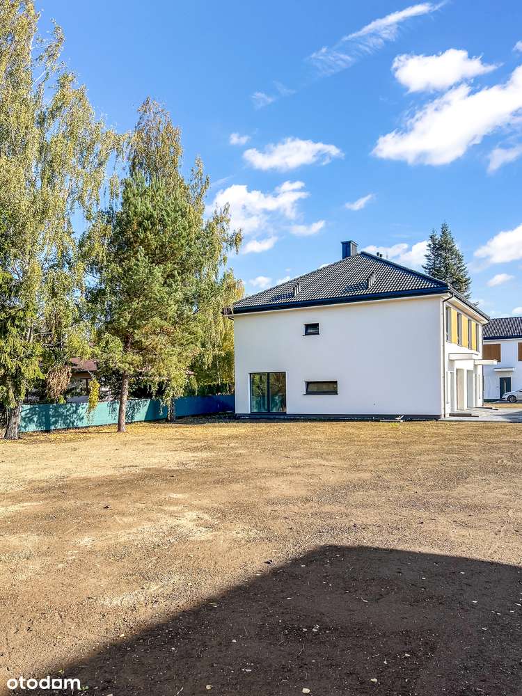 Dom z dużym ogrodem przy lesie | Marysin, gotowy bliźniak 117 m²-4