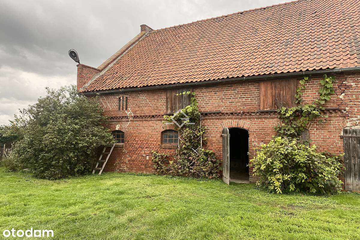 Wyjątkowa ceglana stodoła – 1558 m² działki - Pełny obrazek: 2/14