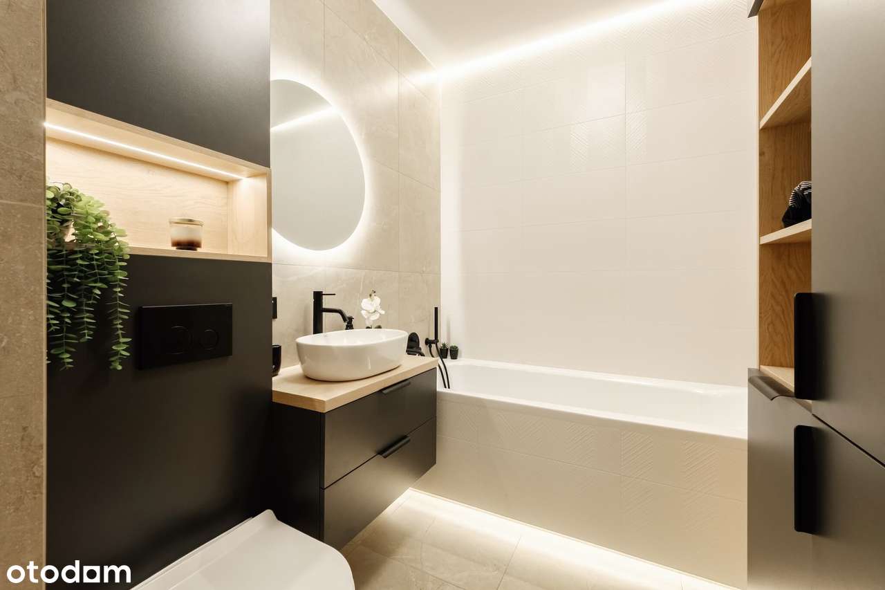 Nowe, z ogródkiem 67 m2 bez PCC, meble, AGD-14