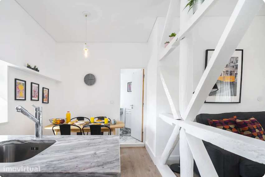 Apartamento T1 mobilado em Arroios - Grande imagem: 4/12