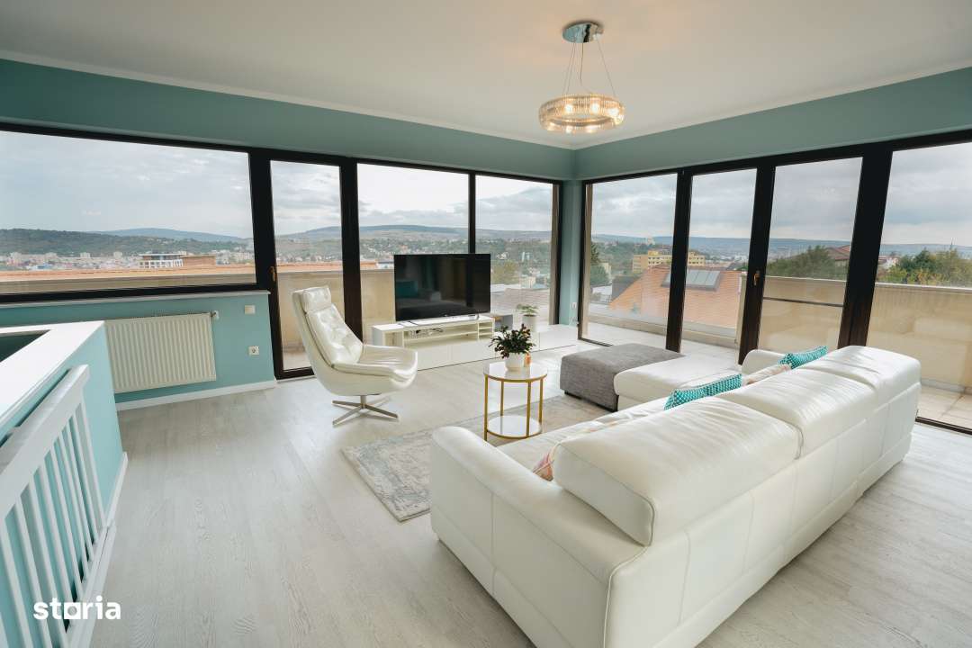 Apartament premium 232 mp, cu vedere panoramica - cartier Zorilor-12