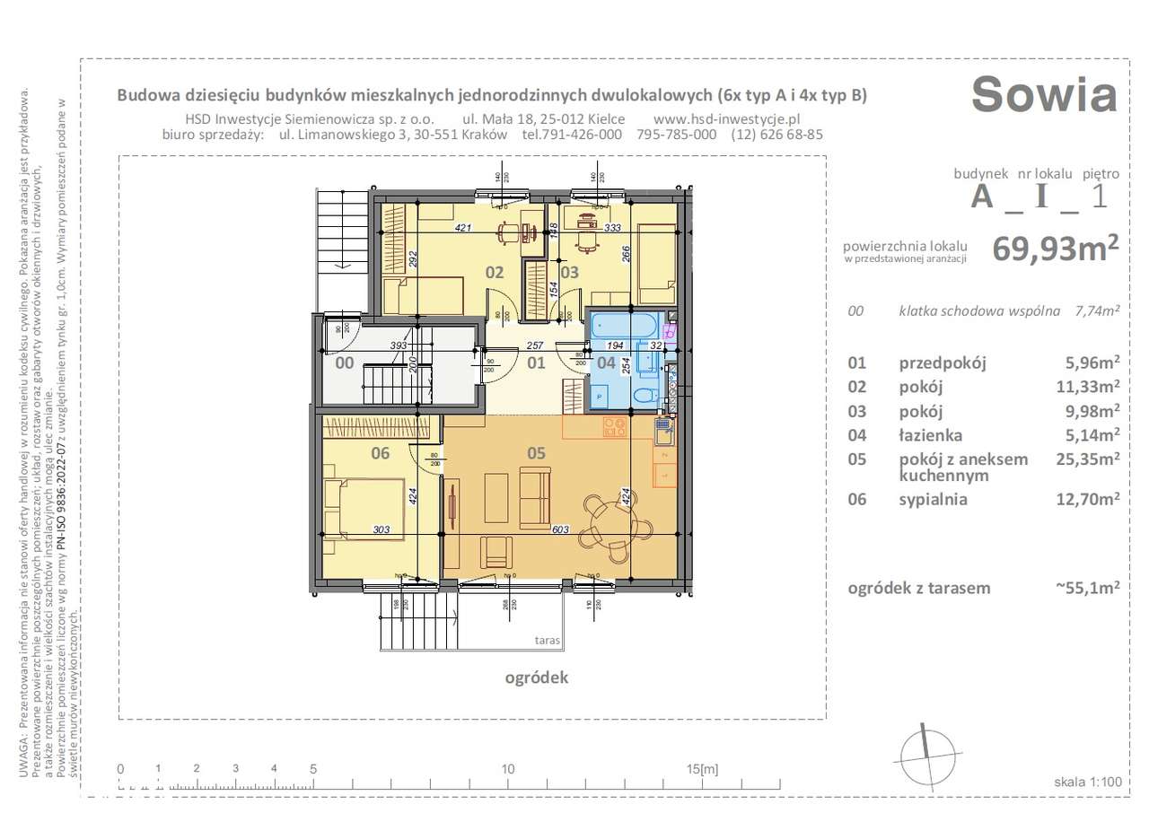 4 pokojowe mieszkanie os Łagiewniki ulica Sowia BEZPOŚREDNIO - Pełny obrazek: 2/9