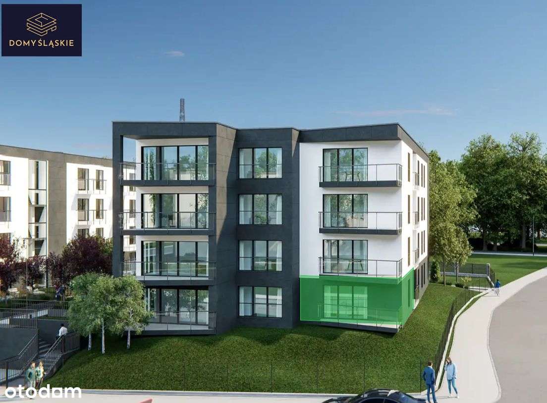 A4 - 2 pokoje + balkon - Pełny obrazek: 2/8