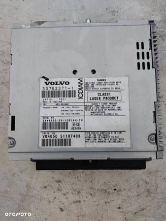 VOLVO S40 II V50 - Radio CD Radioodtwarzacz 30752371 - 1