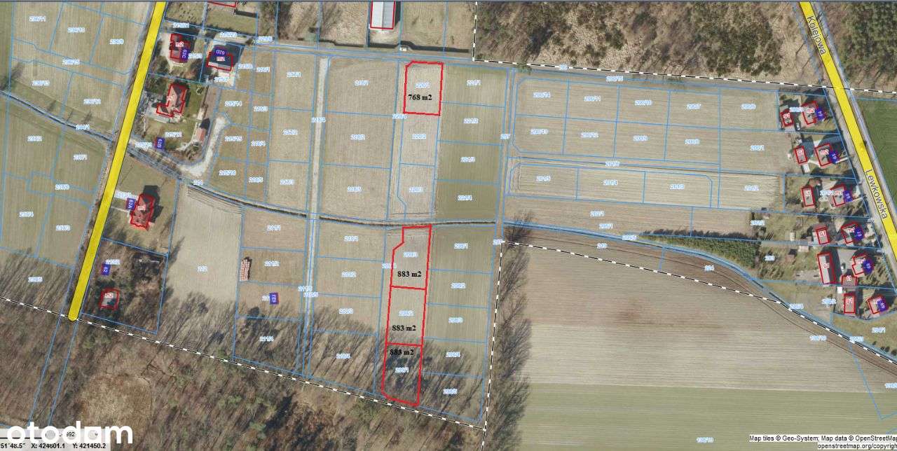 Działki budowlane na sprzedaż - Pełny obrazek: 4/4