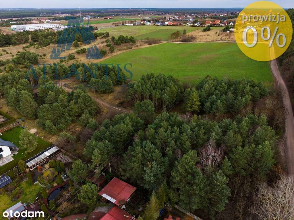 Działki budowlane z warunkami zabudowy przy lesie-2