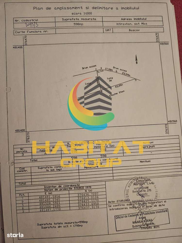 Teren intravilan Bascov Arges - Imagine principală: 4/4