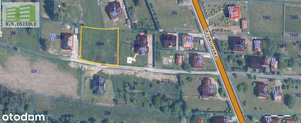 Działka usługowo-mieszkaniowa 1400 m2 Ostrężnica-2