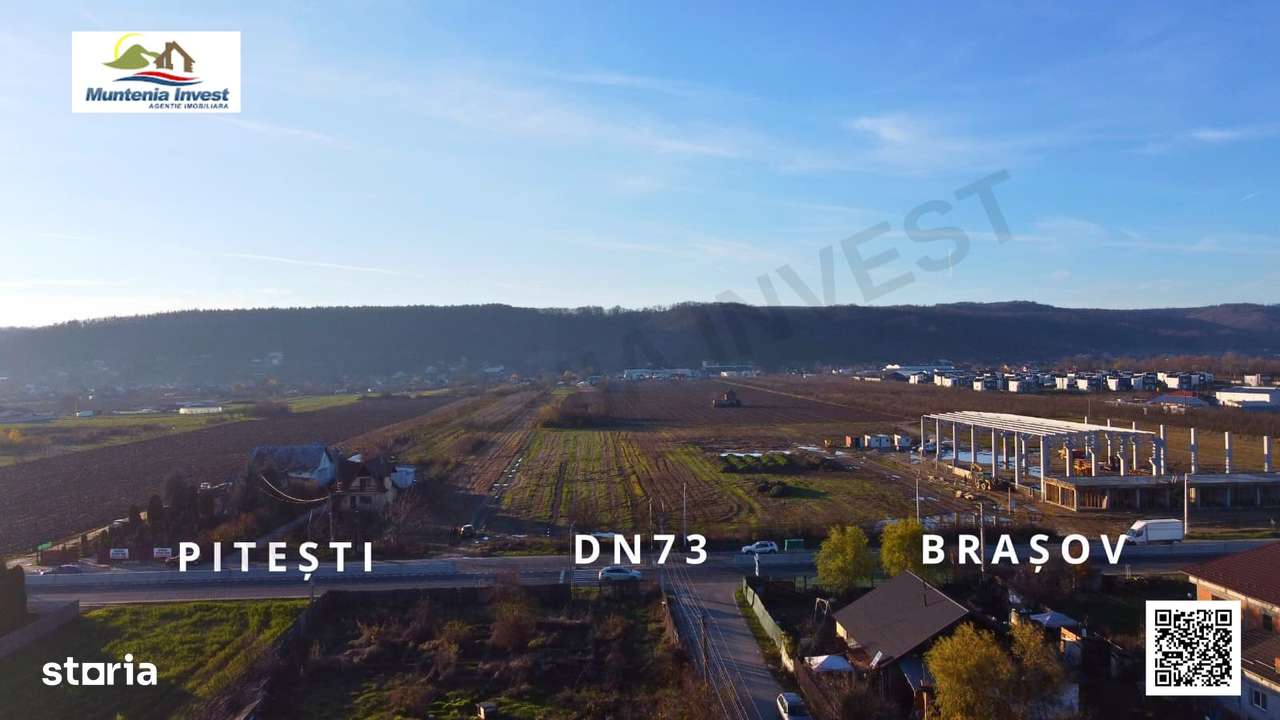 Teren Micești, lângă Mărăcineni – acces direct din DN73 - Imagine principală: 5/10