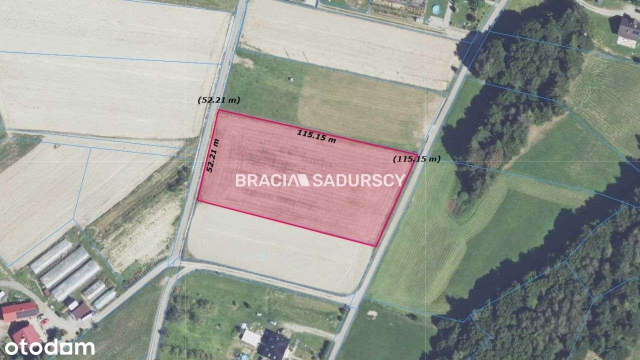 Działka Budowlana Szyk 60 Arów Płaska Prostokąt - Pełny obrazek: 5/15