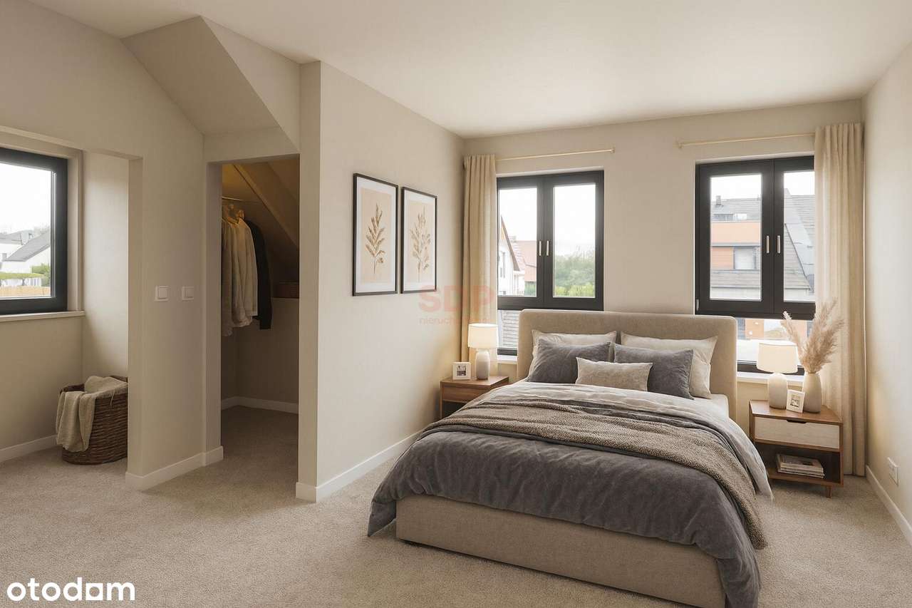 Ponad 60m2 salonu z kuchnią w nowoczenym domu klasy premium - Pełny obrazek: 5/20