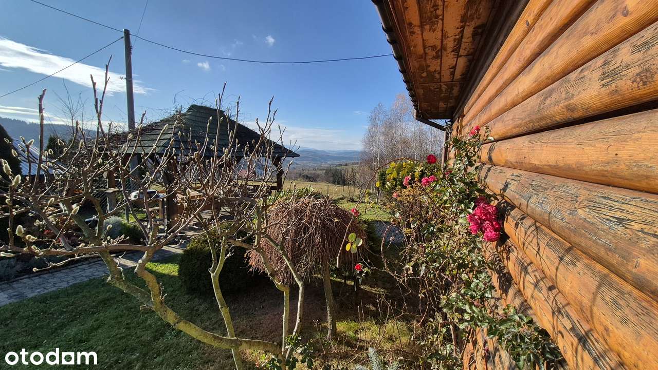 Dom z bali drewnianych ! okolice Zakliczyna, Paleśnicy !-3